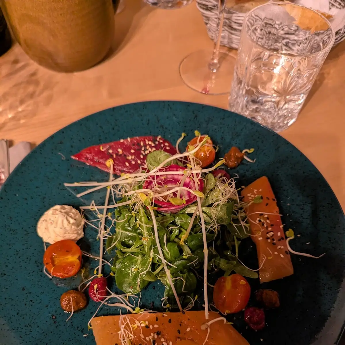 Salmon Carpaccio