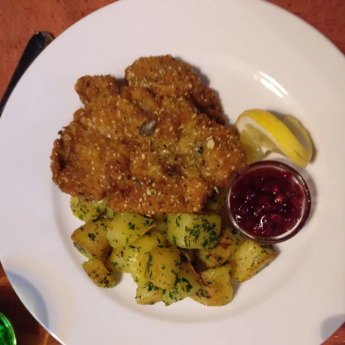 Kürbiskernschnitzel