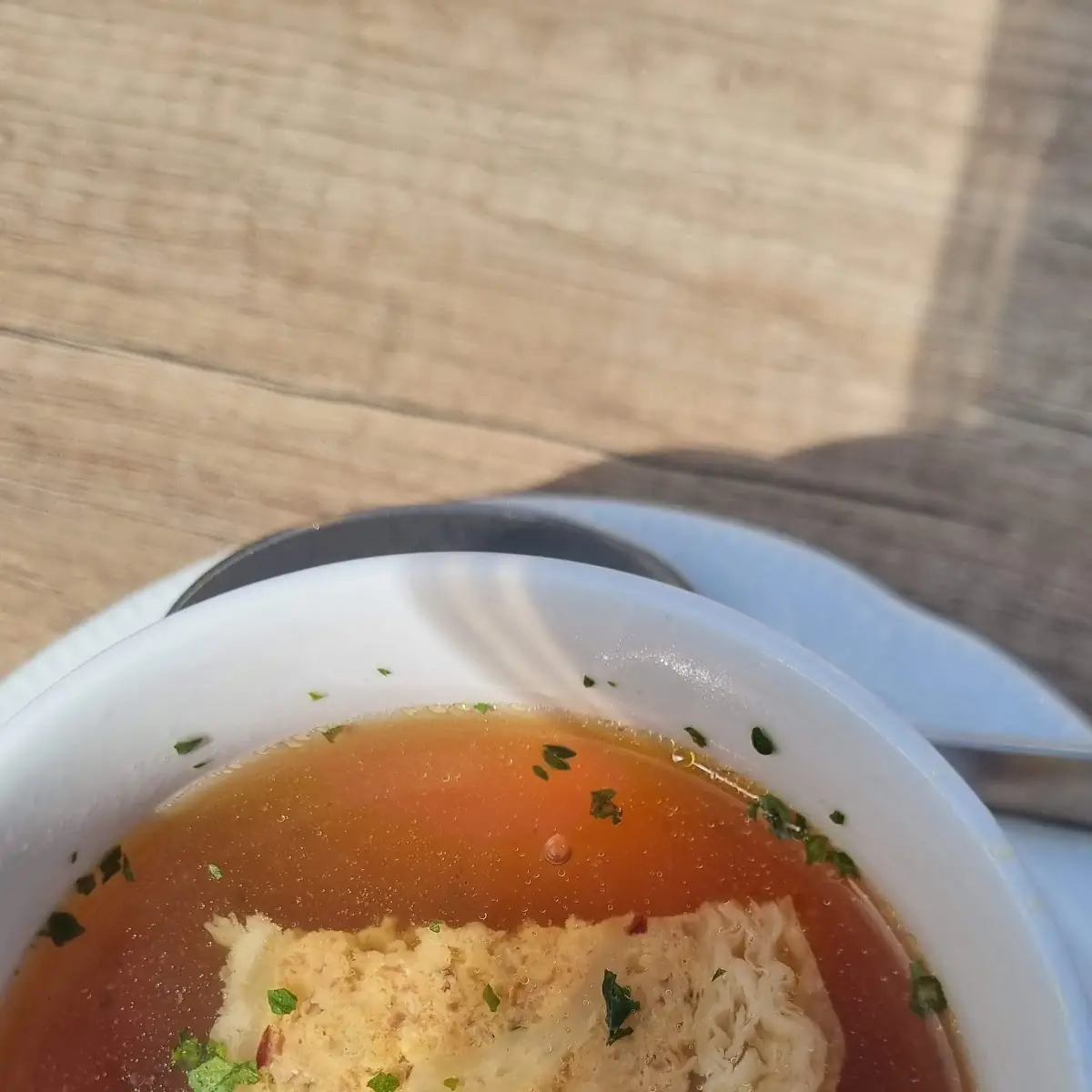 Fleischstrudelsuppe
