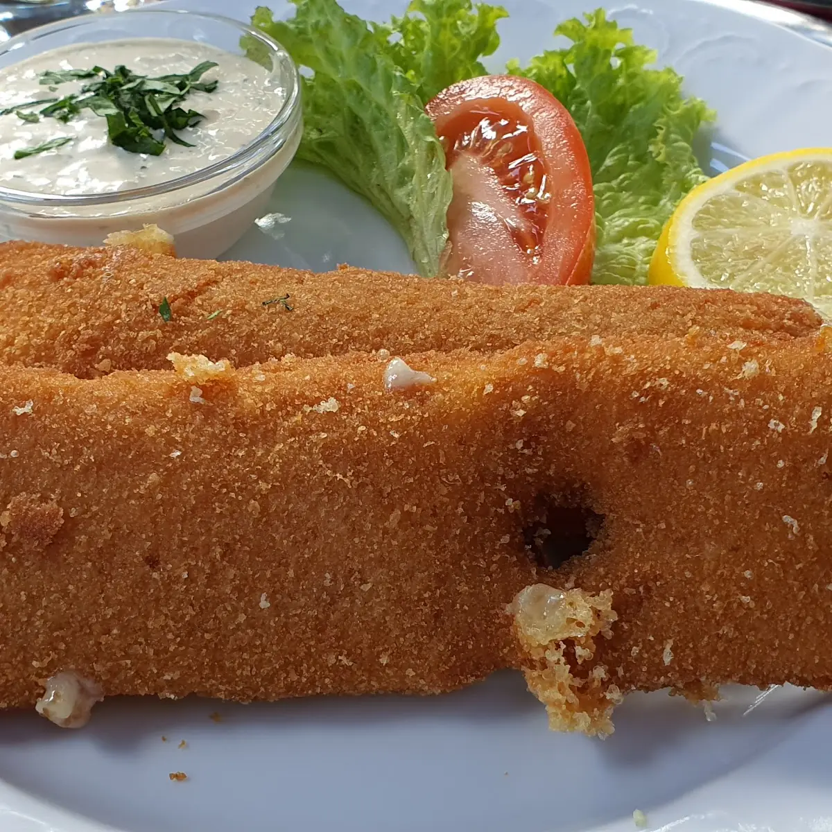 Gebackener Emmentaler