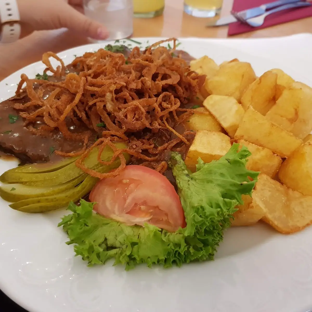 Zwiebeltostbraten