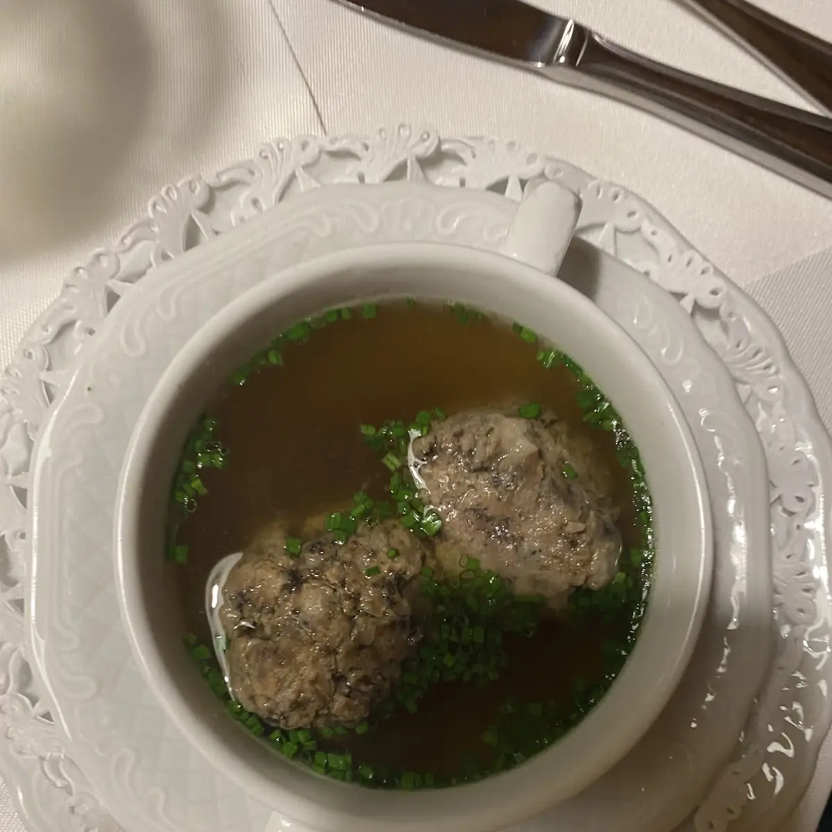 Leberknödel Suppe