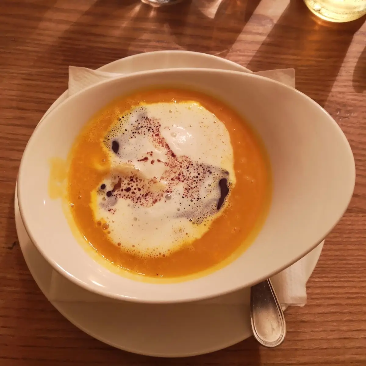 Kürbiscremesuppe