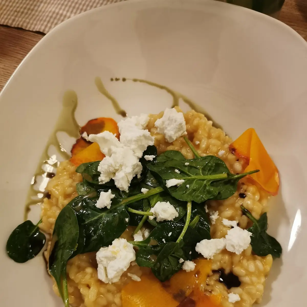 Kürbisrisotto