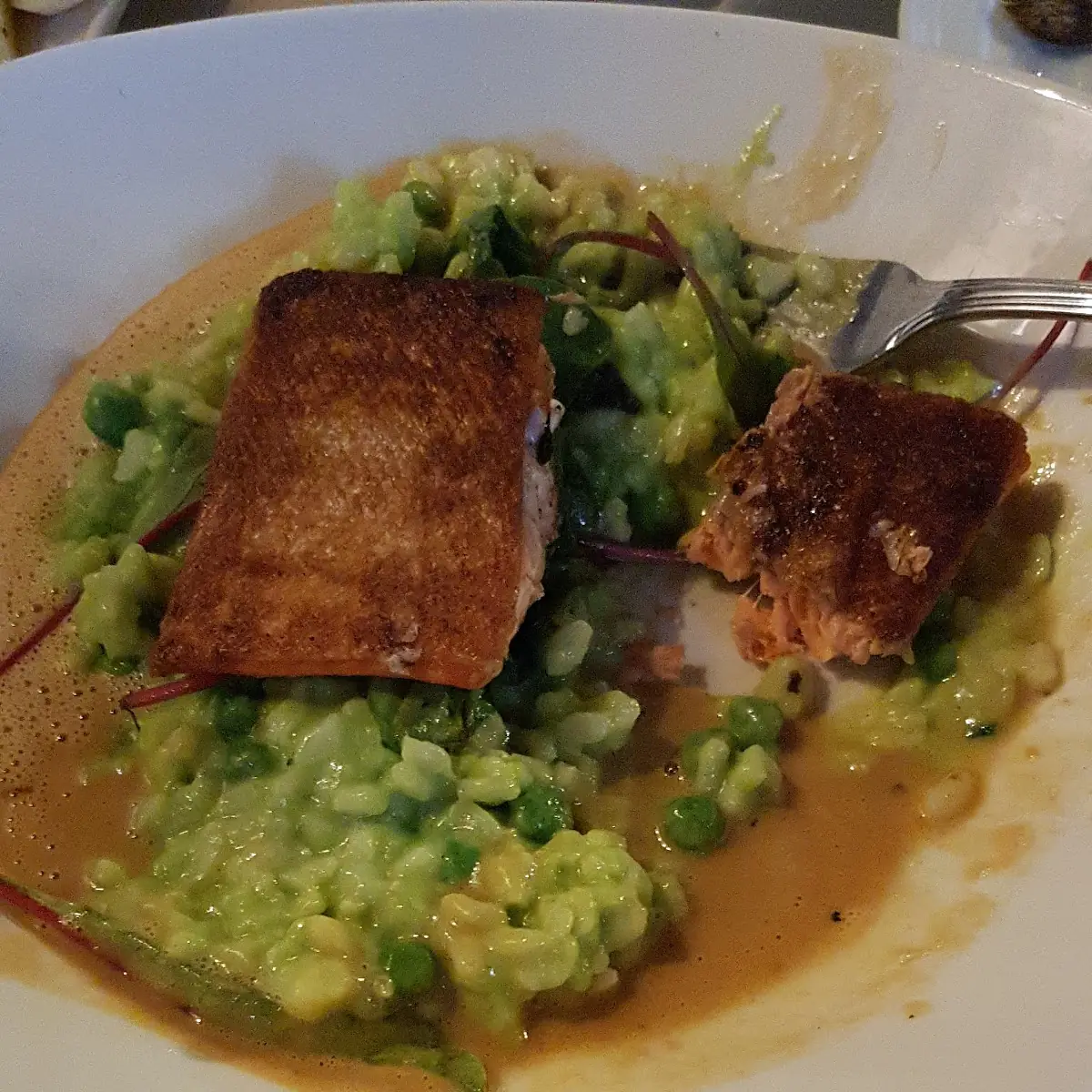 Salmerino Con Patate