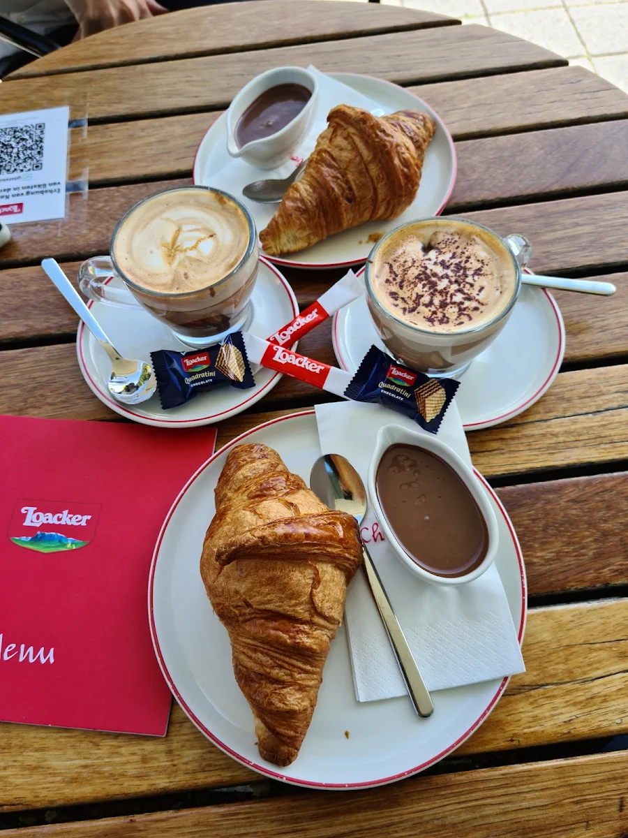 Croissant Filled with Loacker Cream
