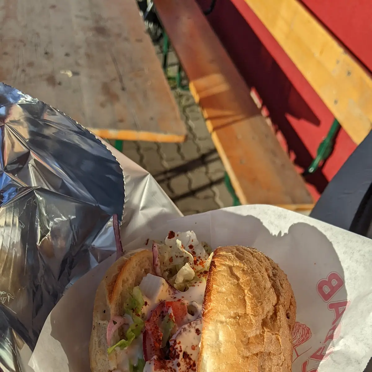 Vegetarisches Kebap