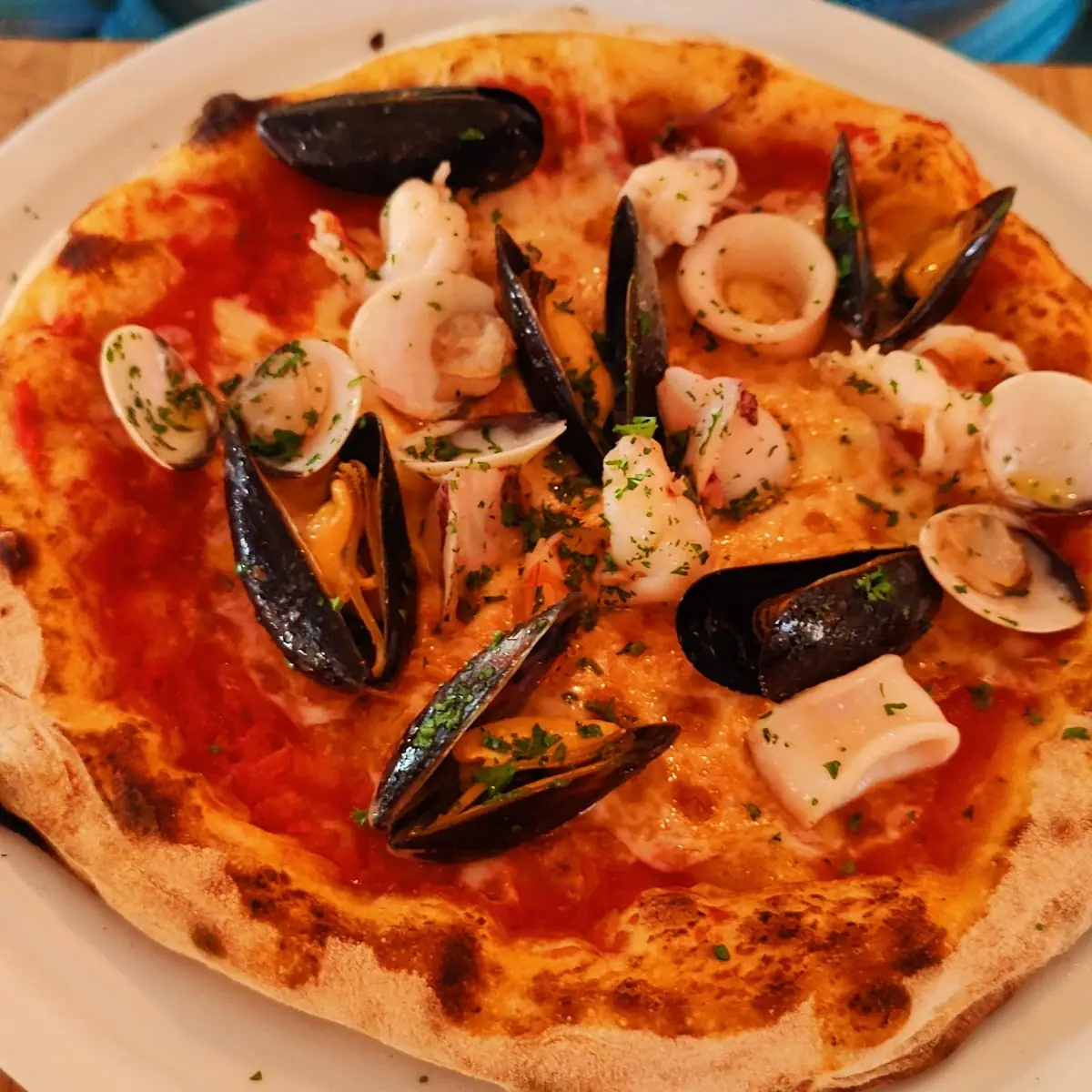 Pizza Meeresfrüchte