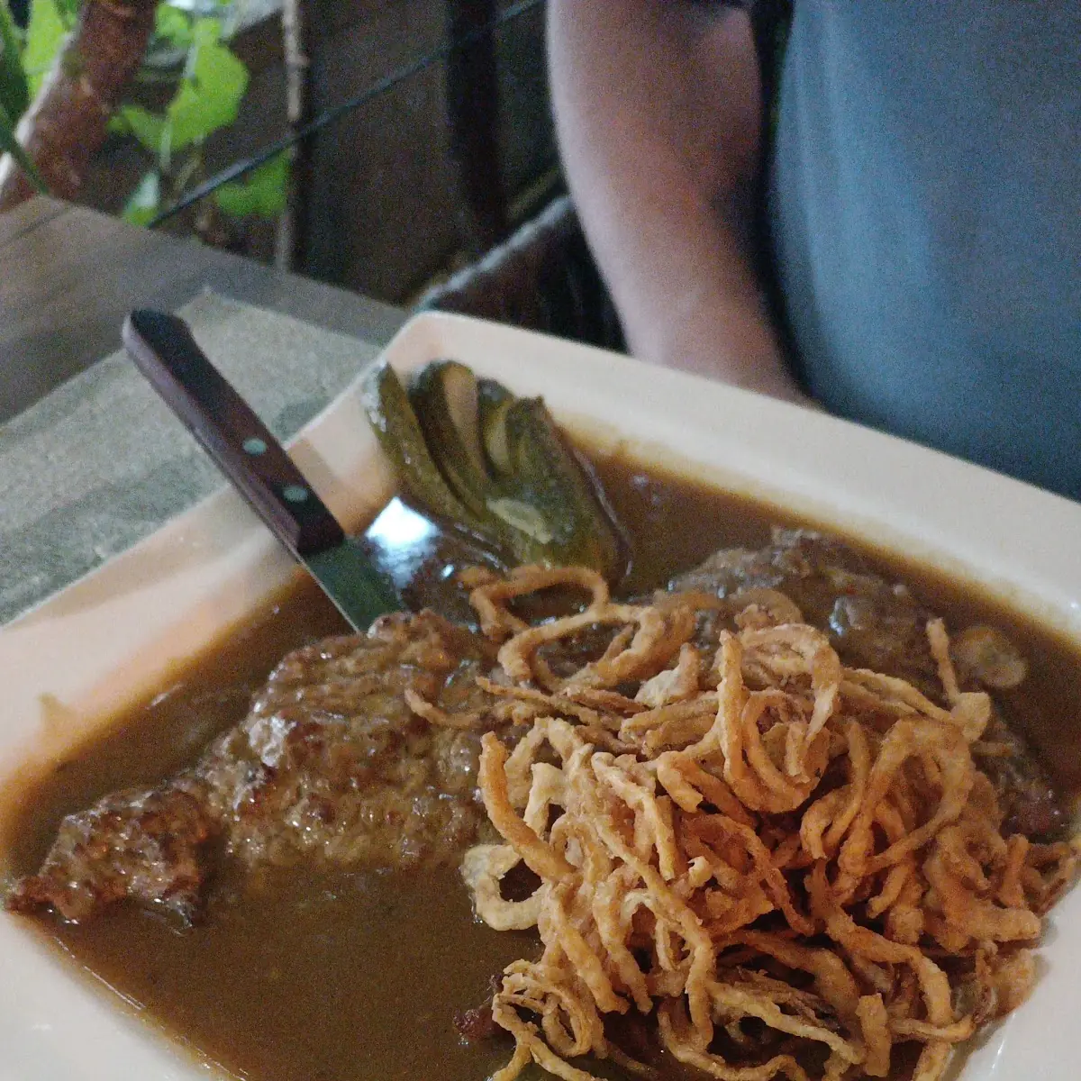 Alt Wiener Zwiebelrostbraten
