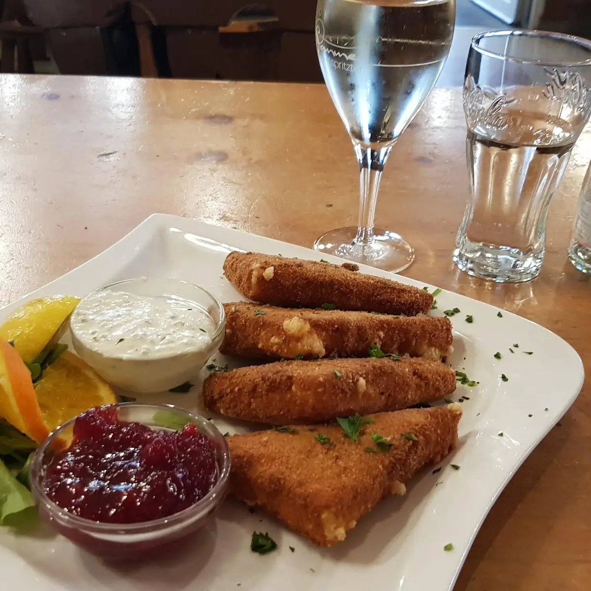 Gebackener Emmentaler