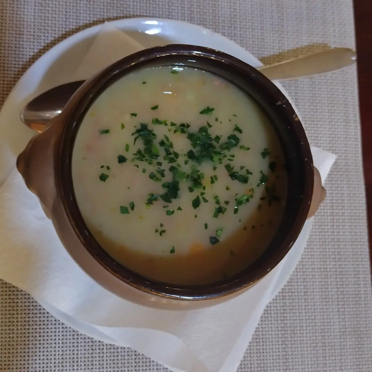 Knoblauchcremesuppe