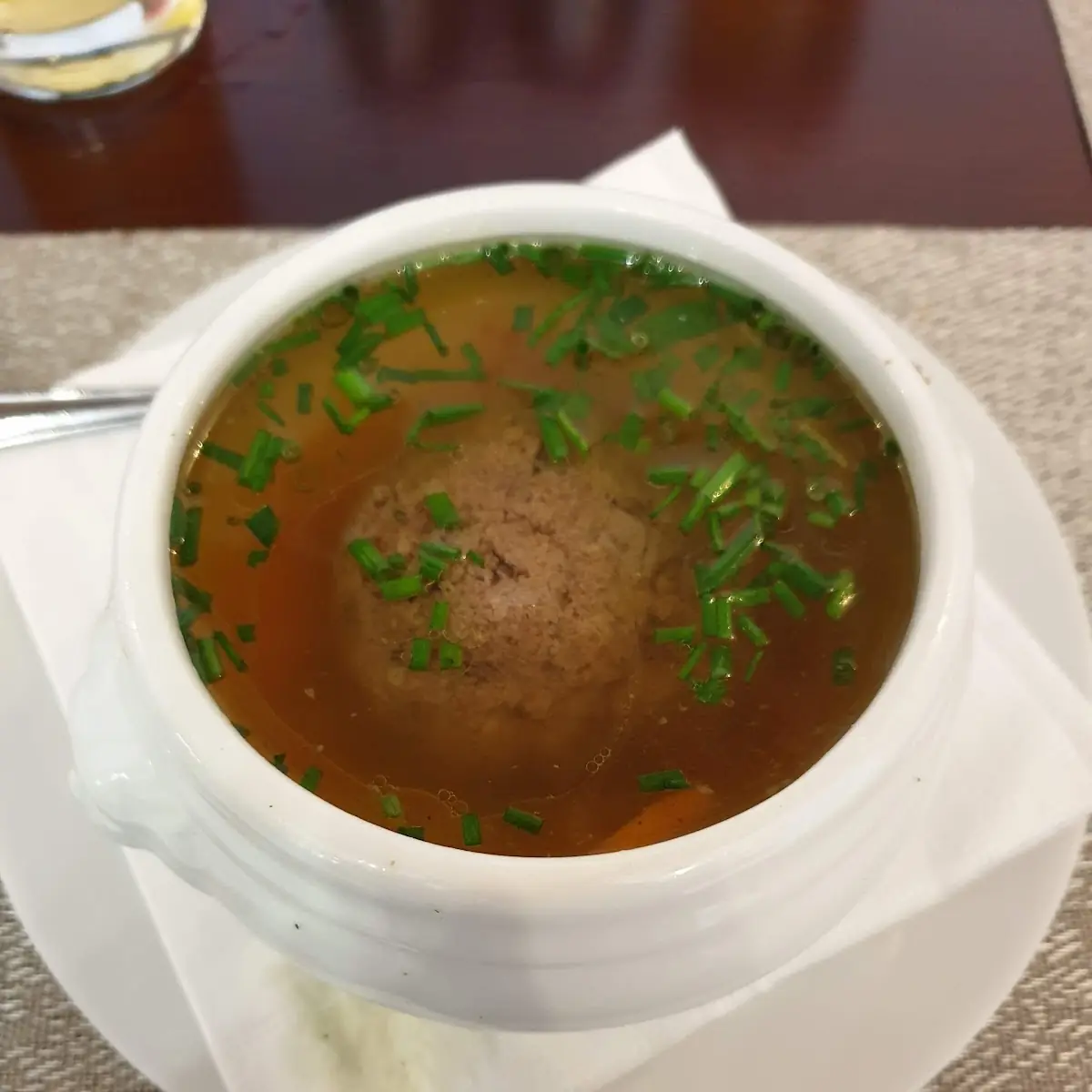 Leberknödelsuppe