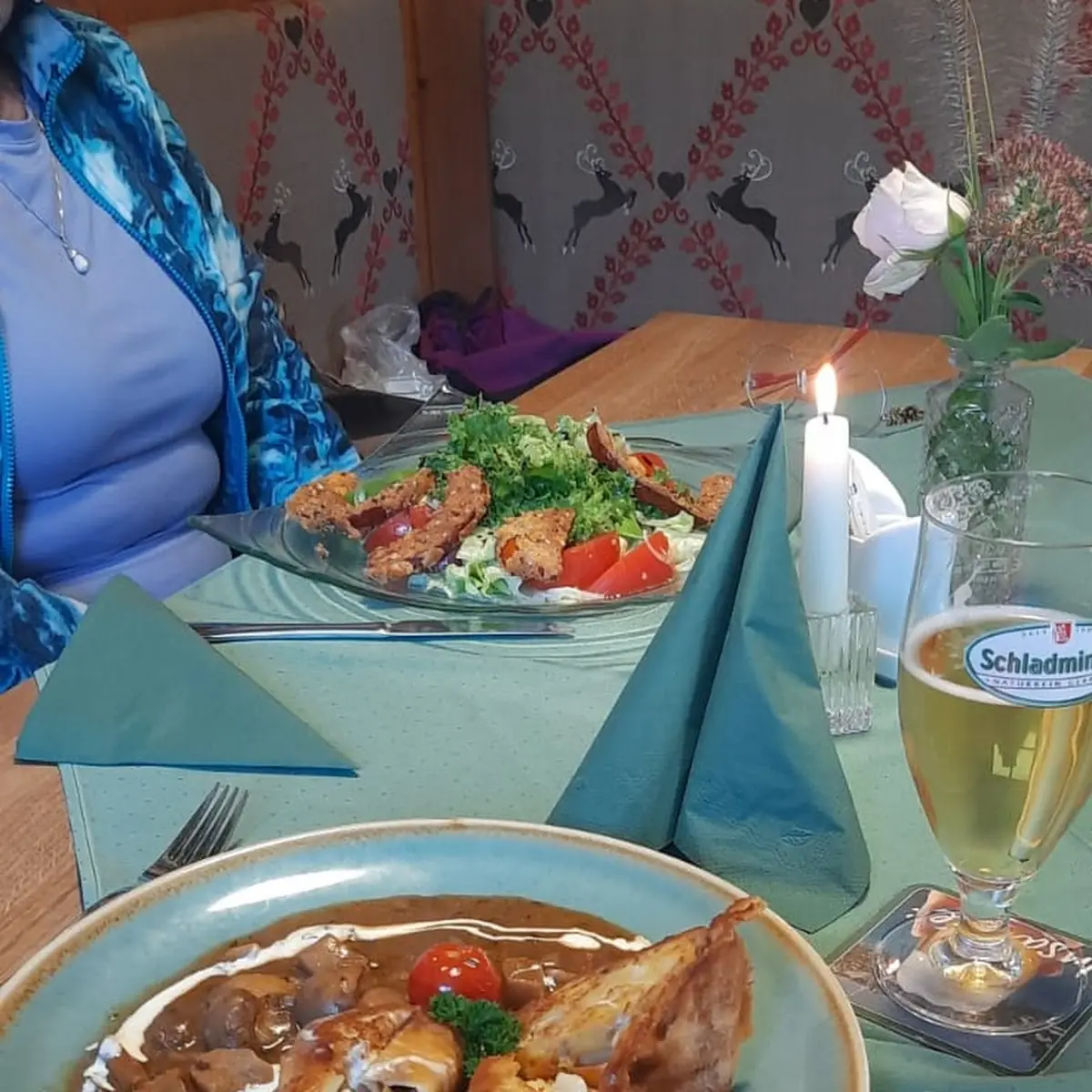 Erdäpfelstrudel Vorne Und