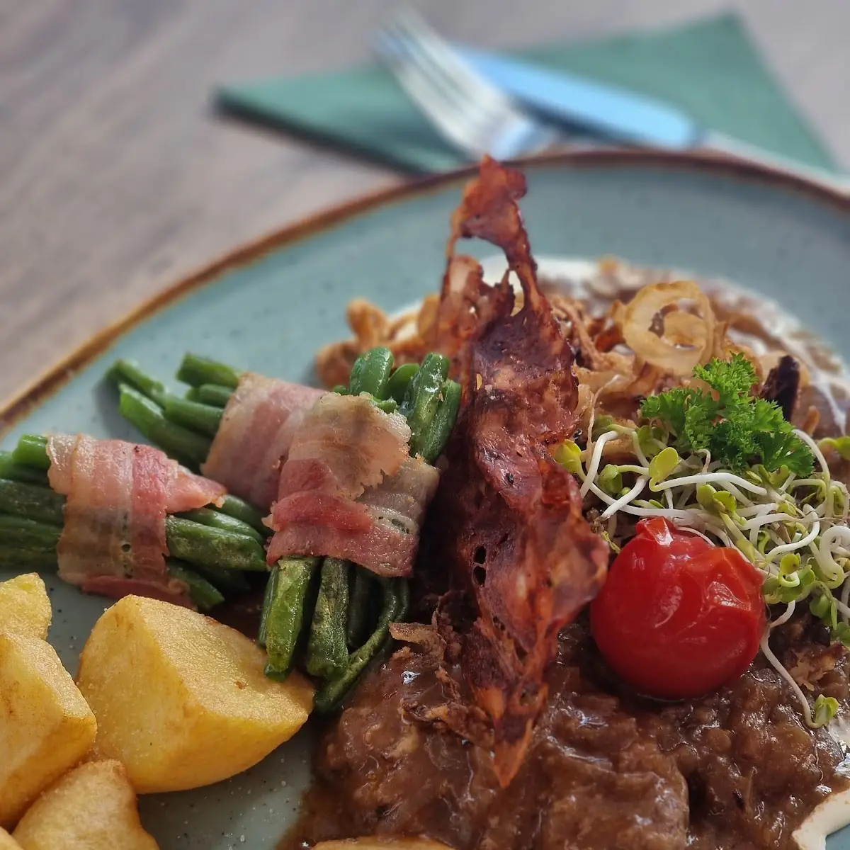 Zwiebelröstbraten