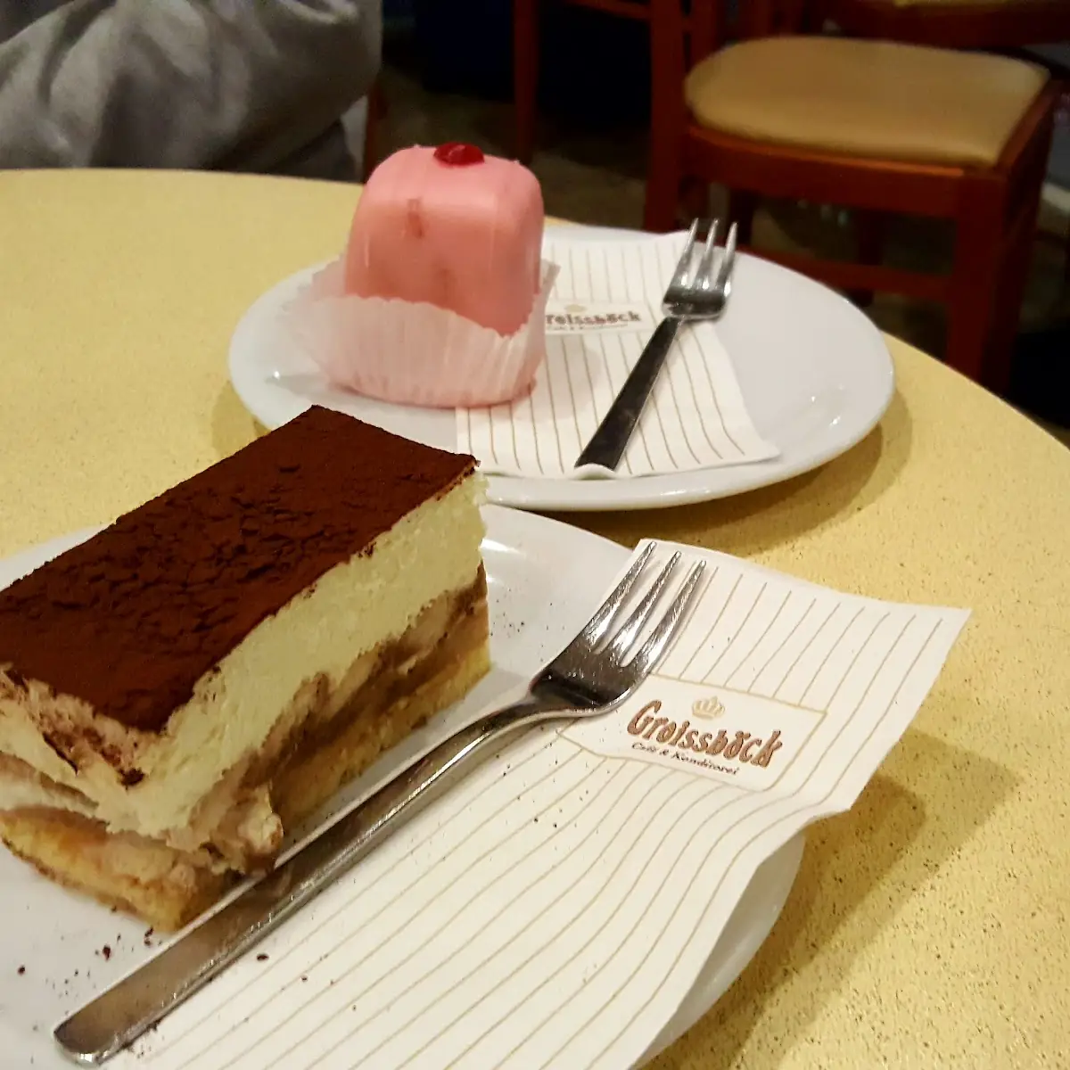Tiramisu-schnitte