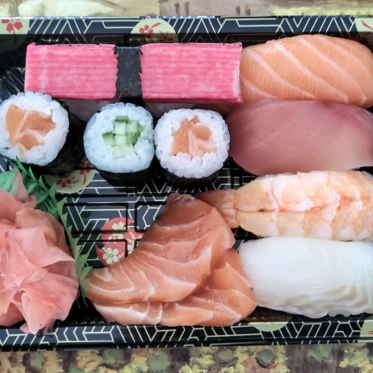 Sushi Mittagsmenü