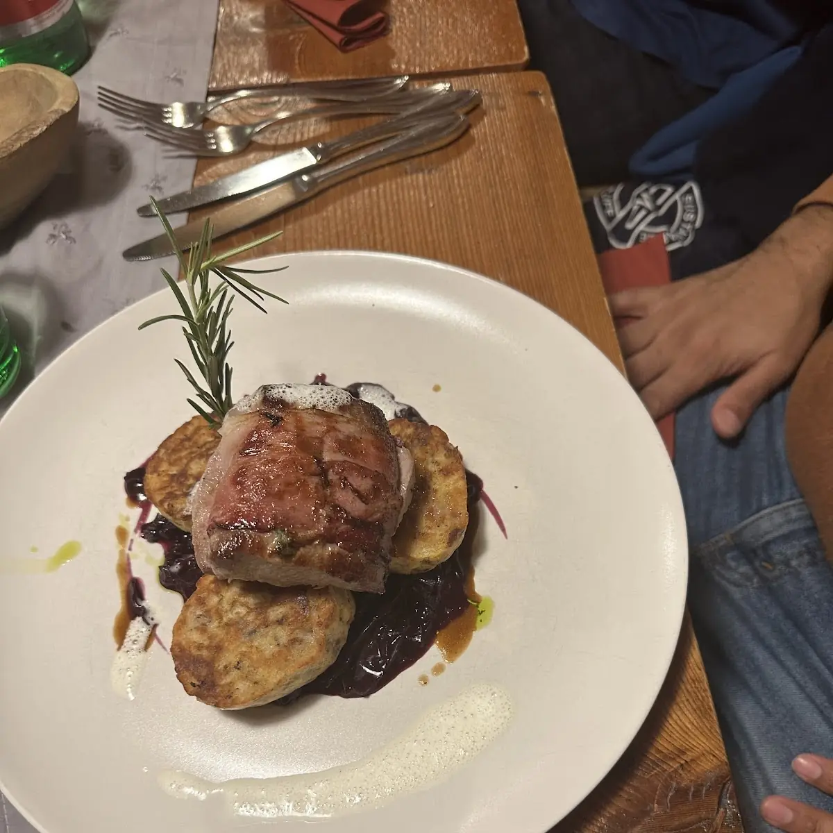 Salmon On Potato Krispi