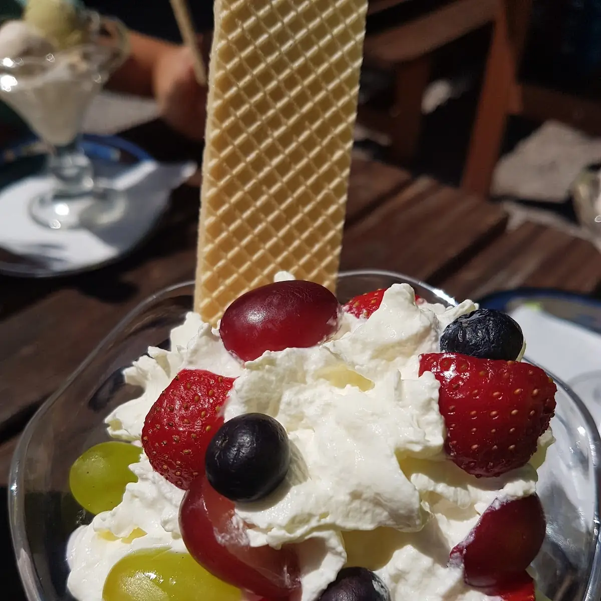 Heidelbeer Becher