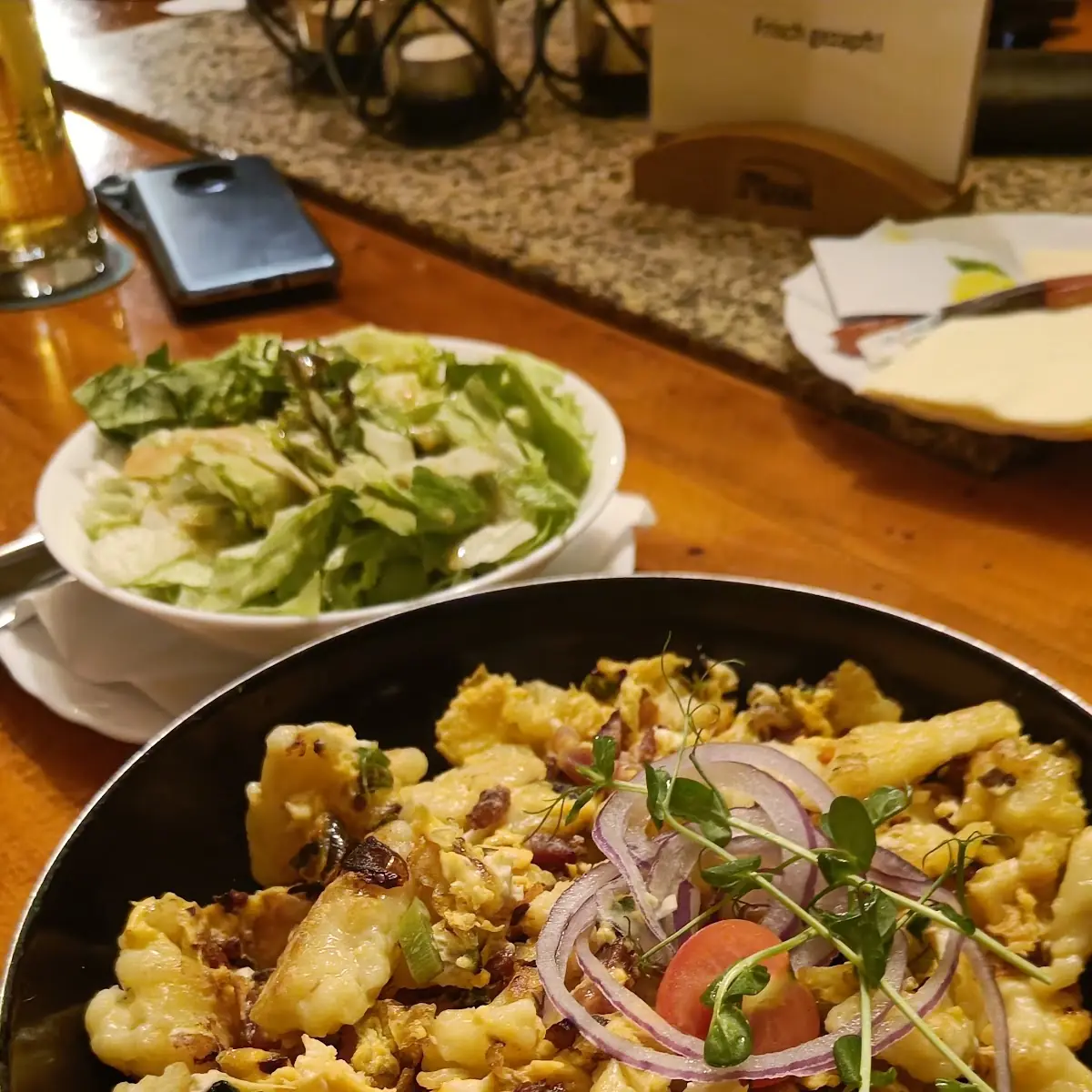 Speckeiernockerln