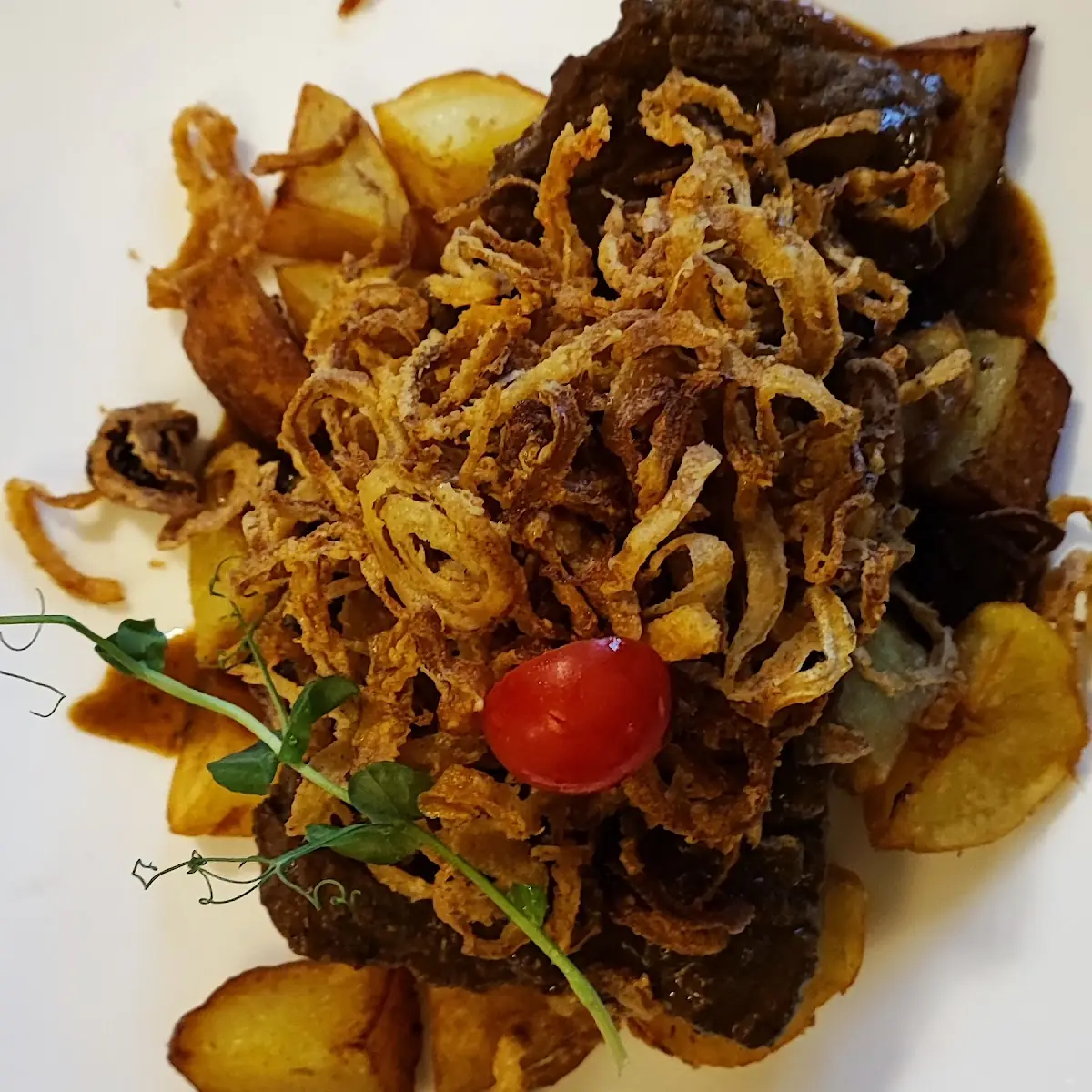 Zwiebelrostbraten