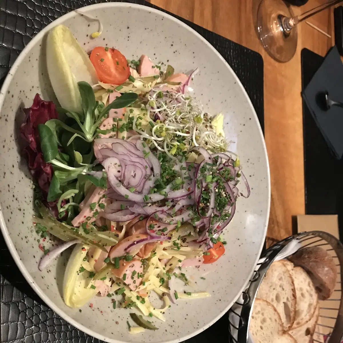 Lumpensalat Garniert
