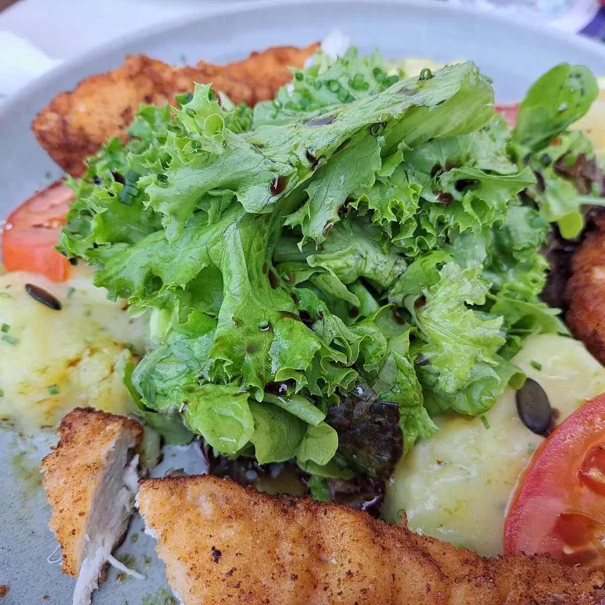 Backhendlsalat