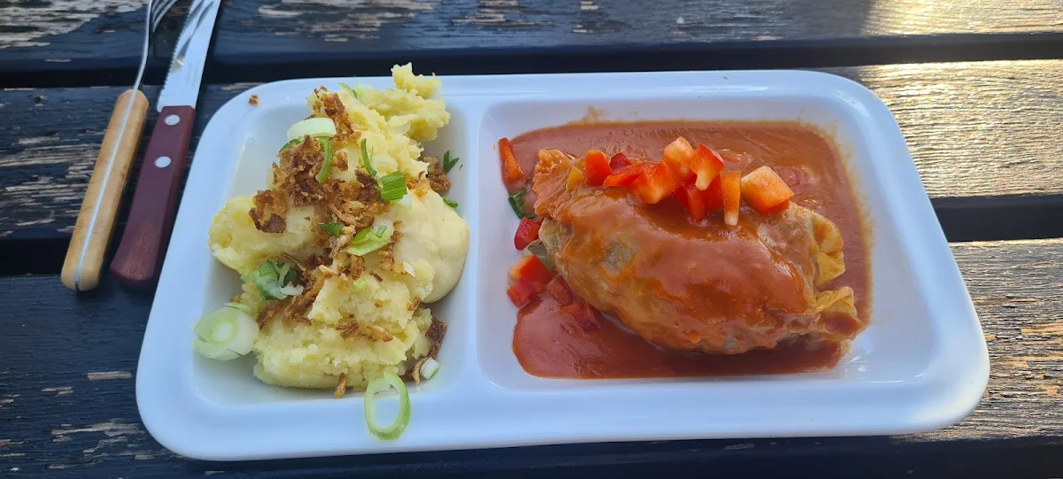 Gefüllte Paprika Mit Pürree