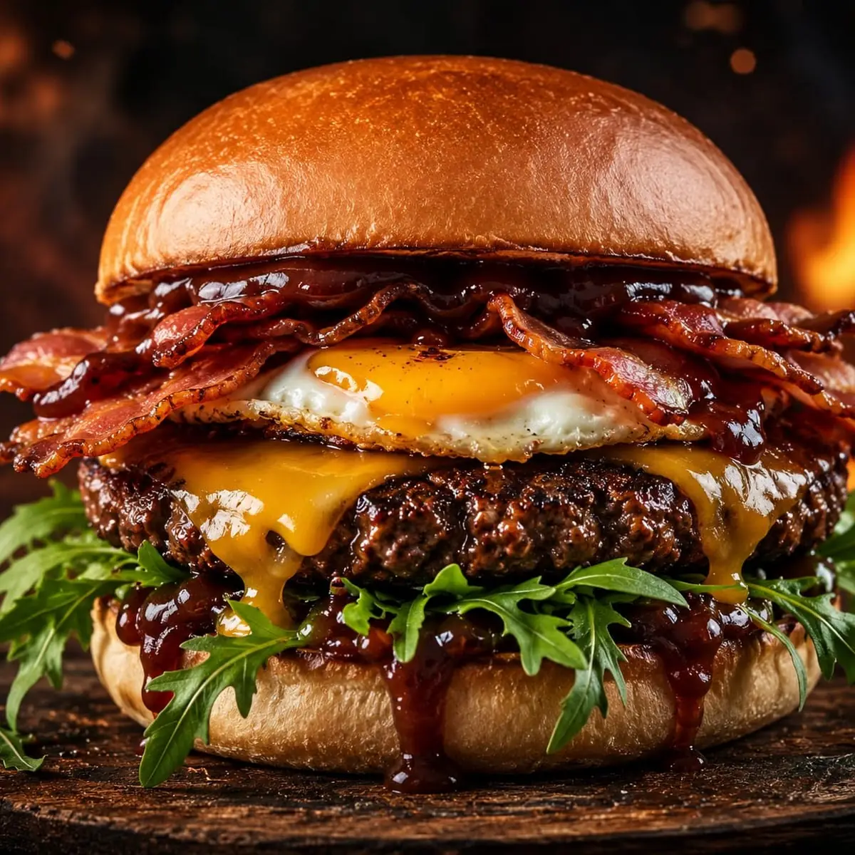Smash Bacon Burger