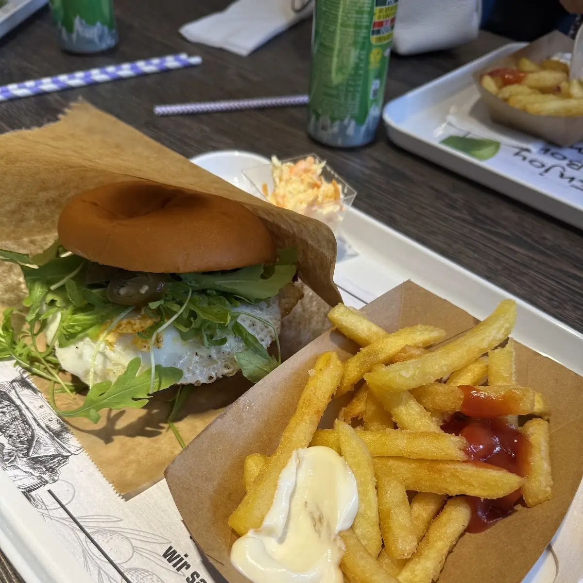 Smash Burger Menü