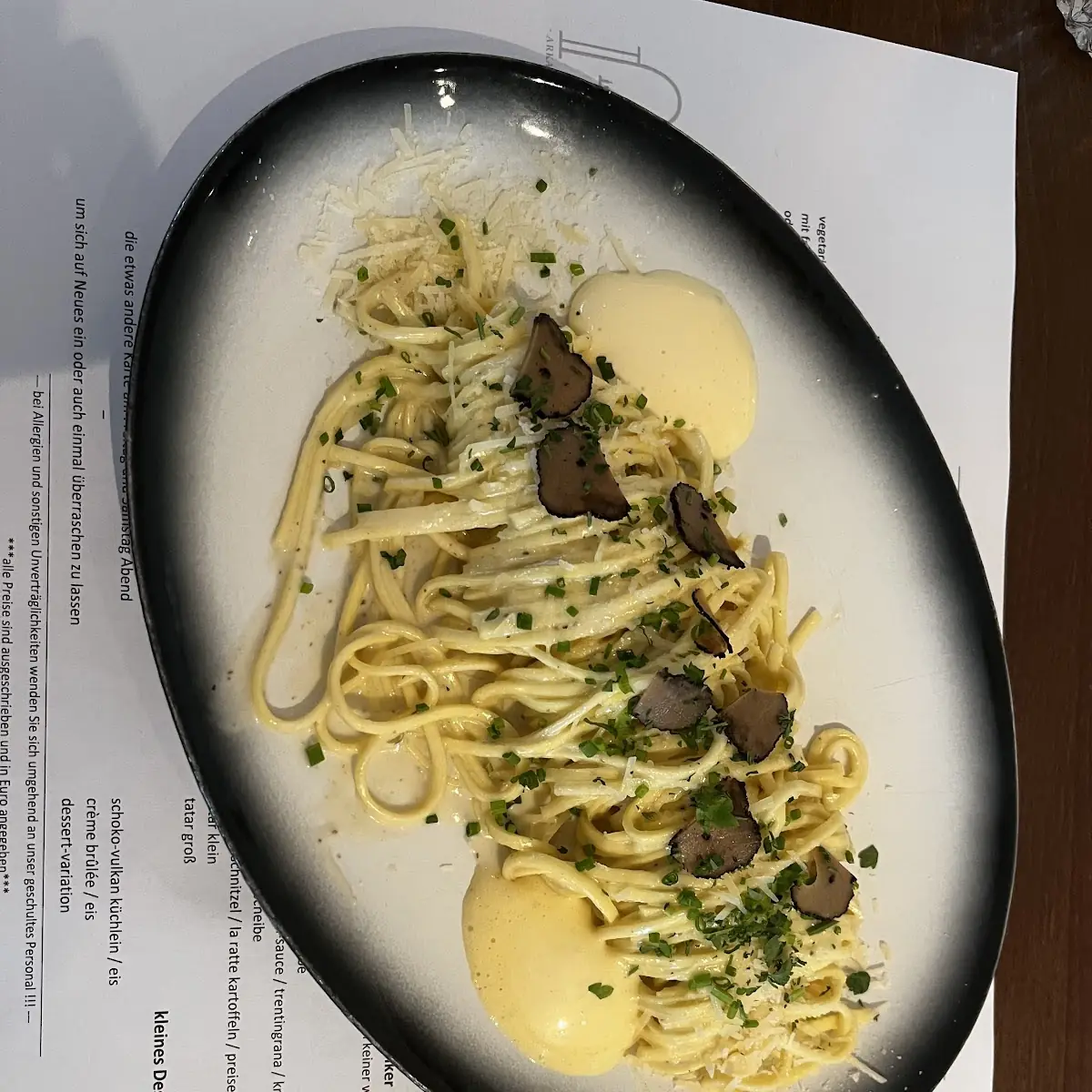 Cremige Trüffel-pasta