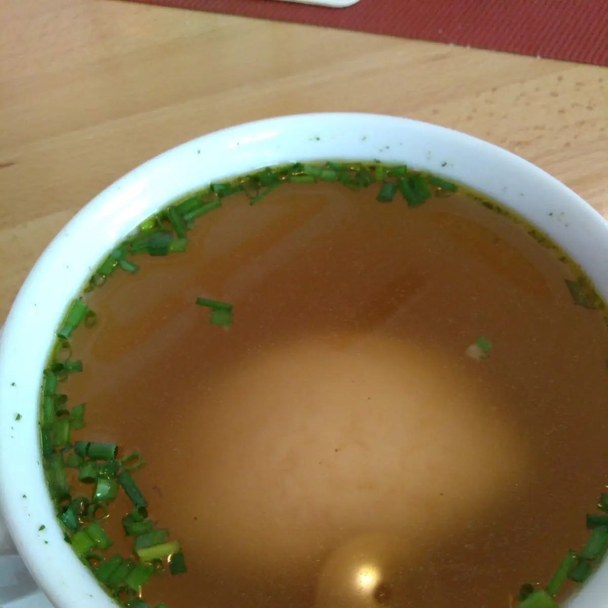 Grießnockerl Rindsuppe