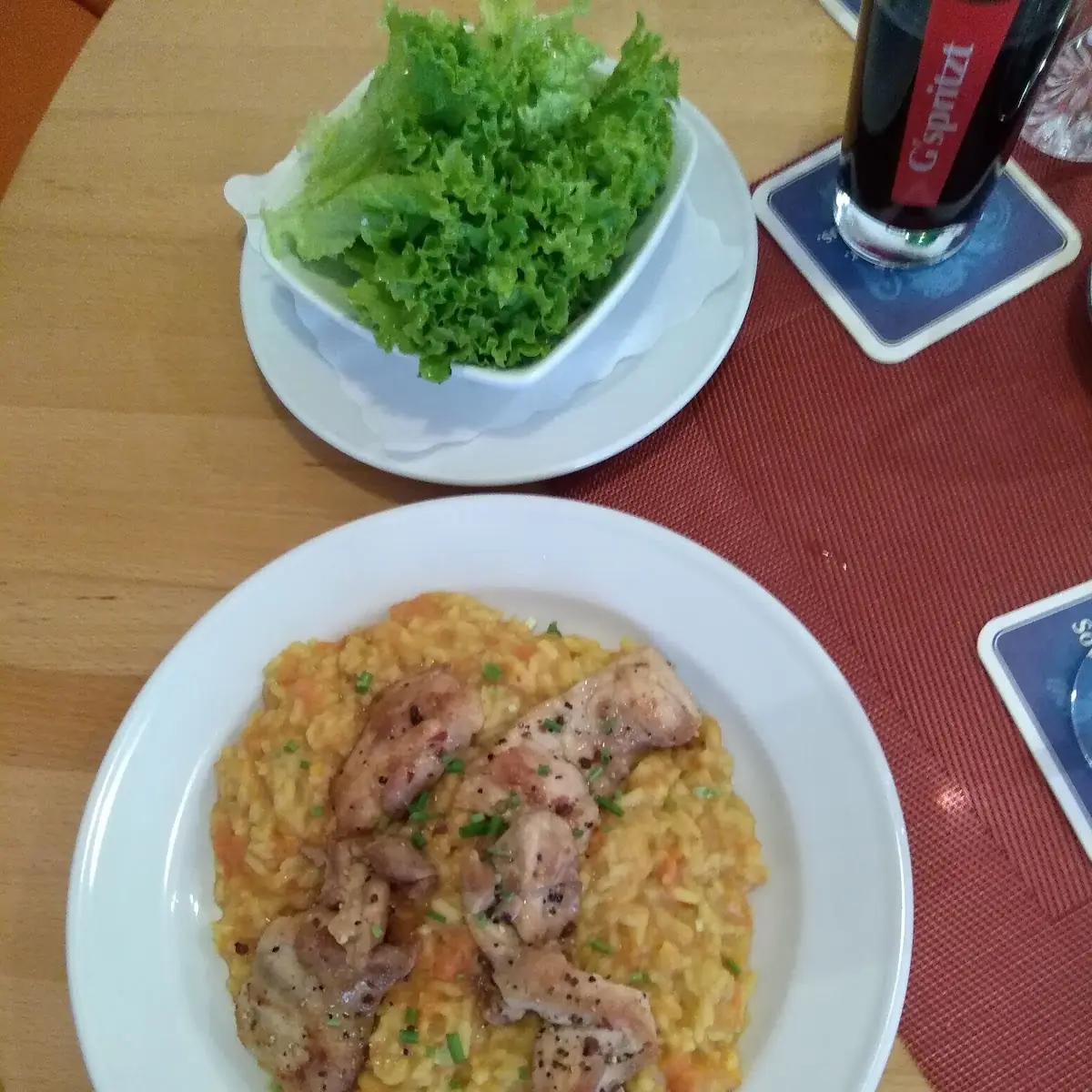 Zanderfilet Auf Kürbisrisotto