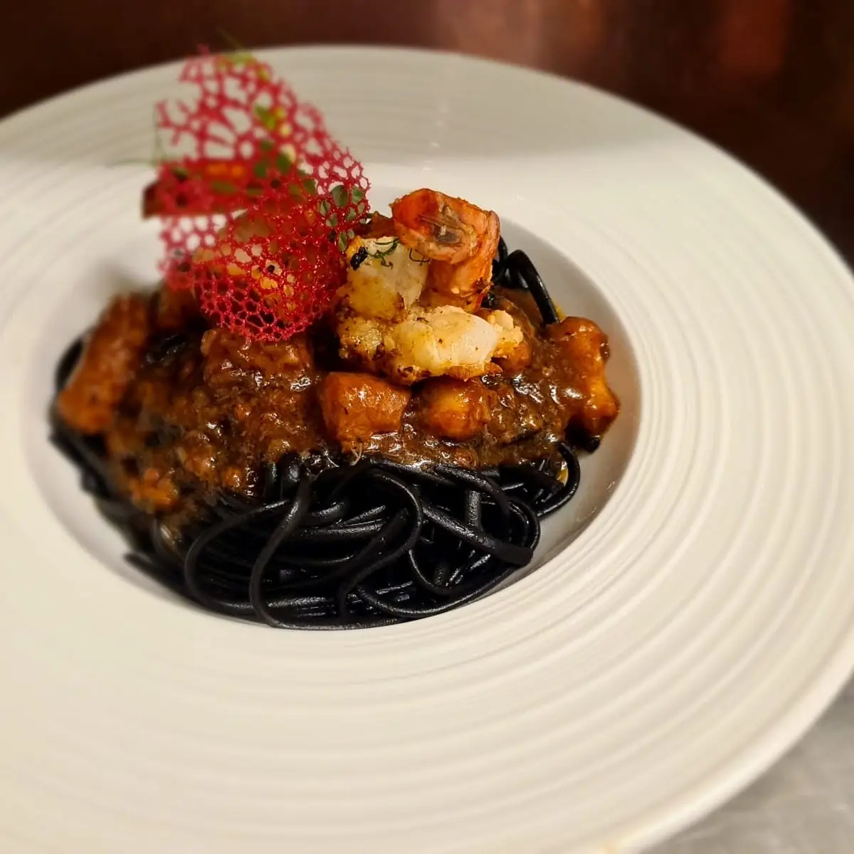 Sepia Spaghetti