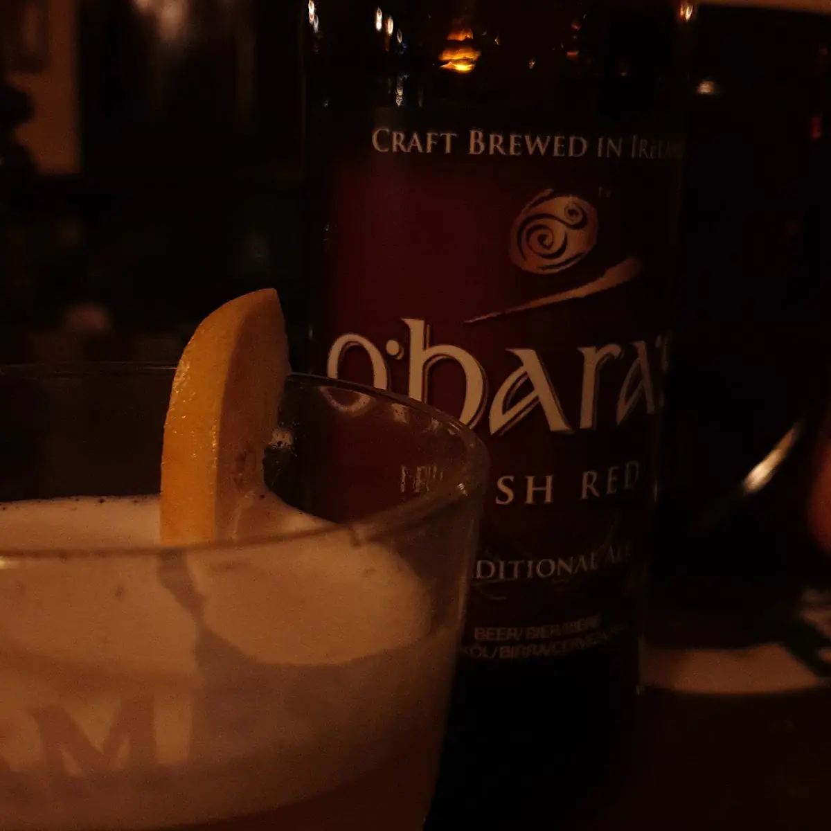 Jameson Whiskey Sour O'Hara's Irish Red