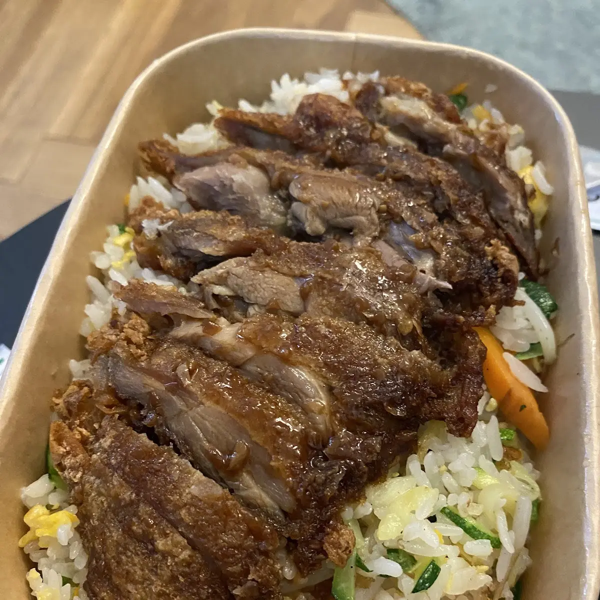 Knusprige Ente Mit Knoblauchsauce