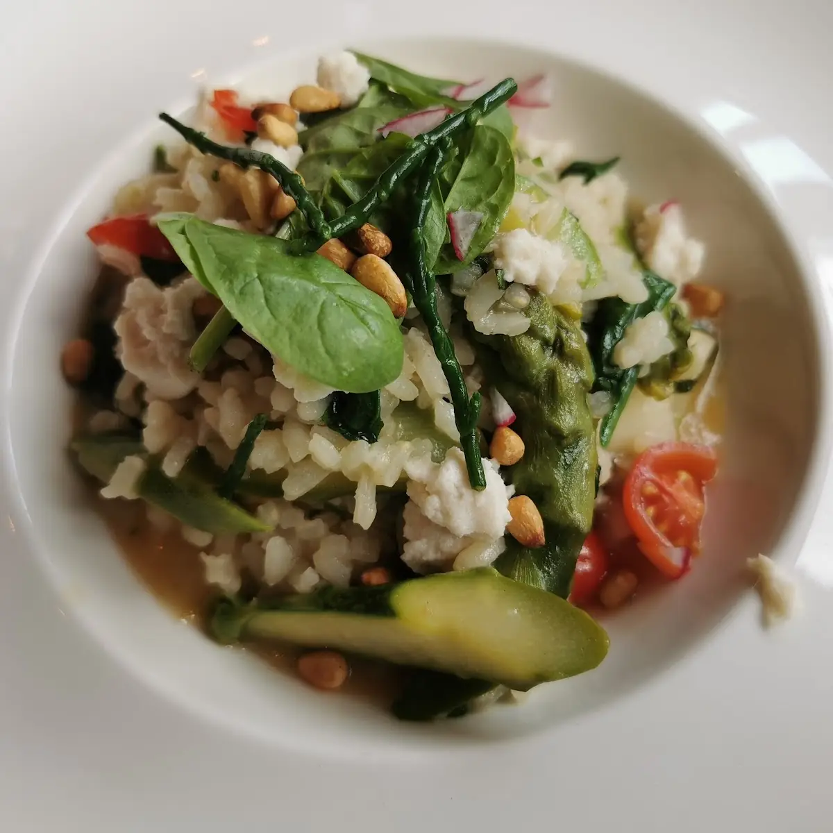 Risotto Mit Spargel