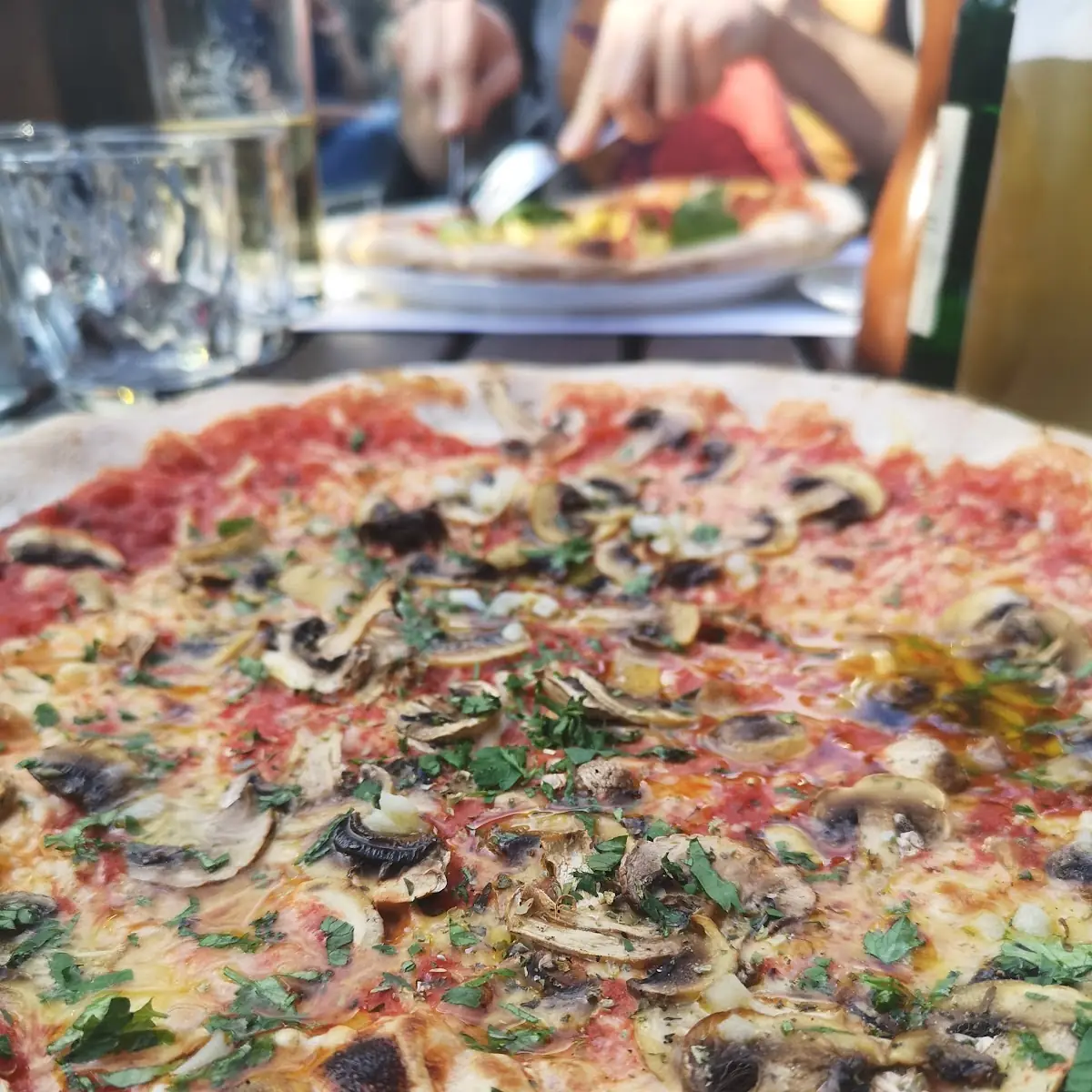 Vegane Pizza