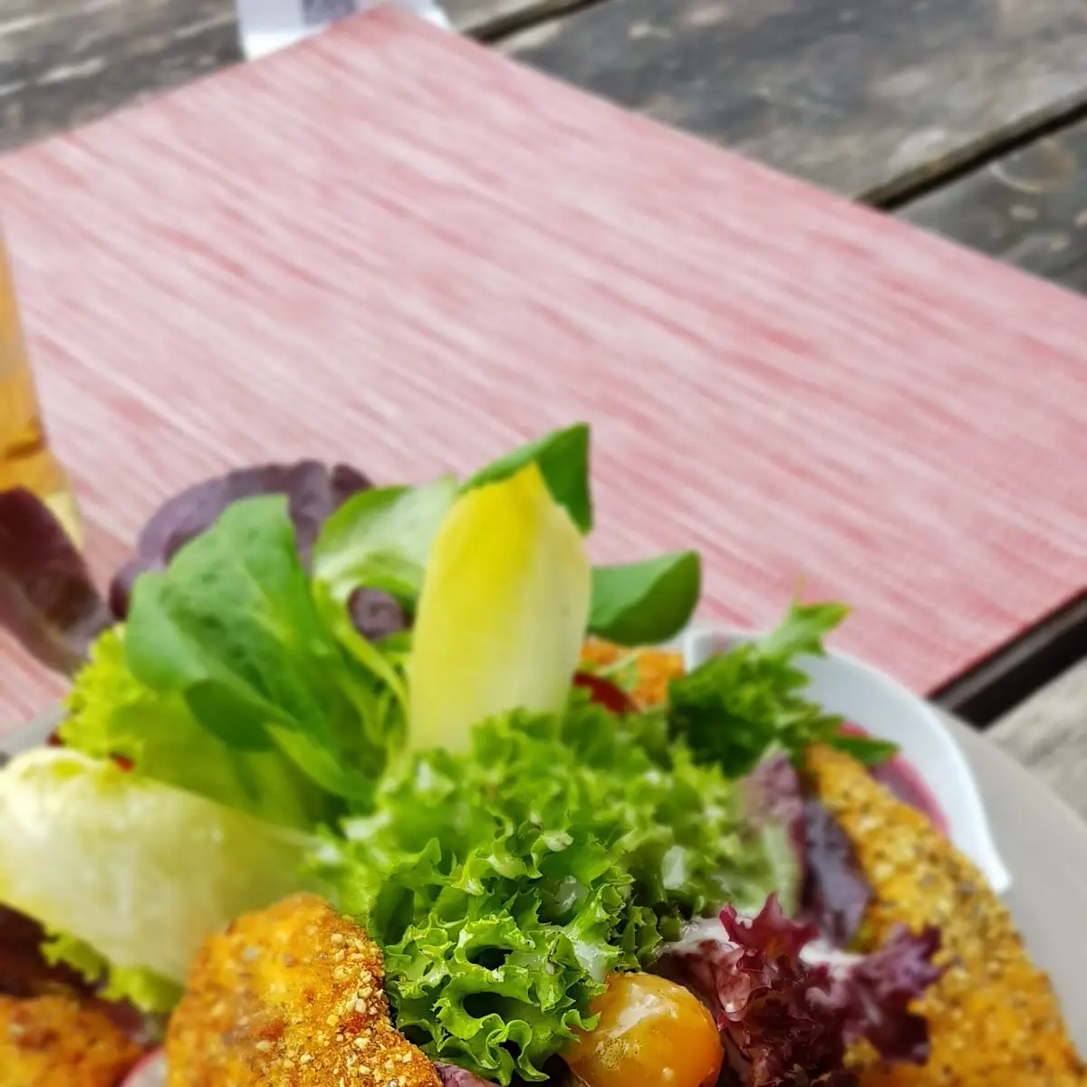 Traumhafter Backhendlsalat