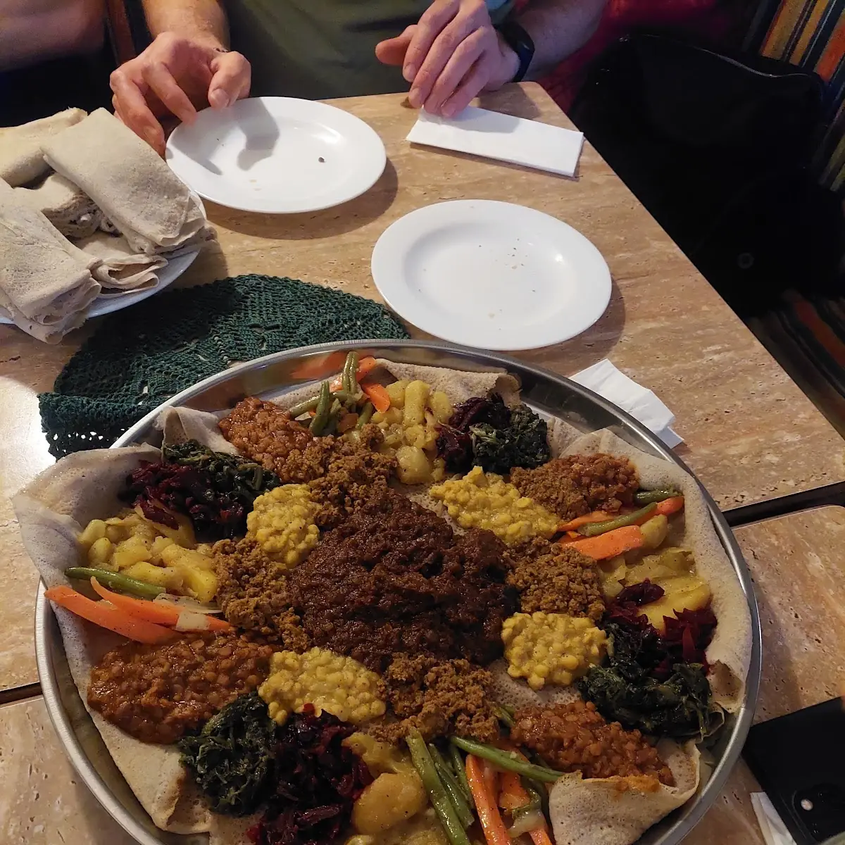 Fleisch Doro WOT Inc Und Vegan Buffet