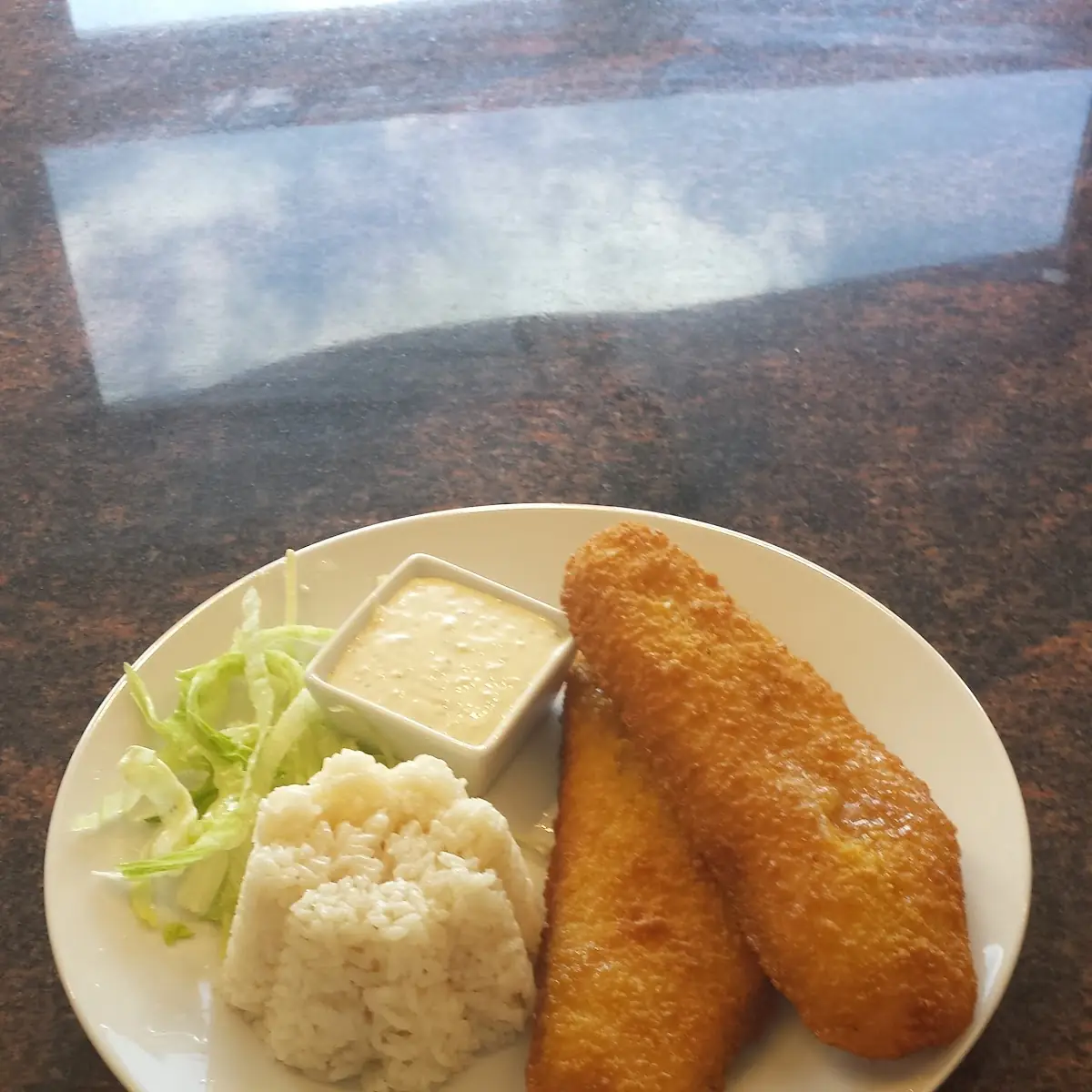 Seelachsfilet Mit Reis