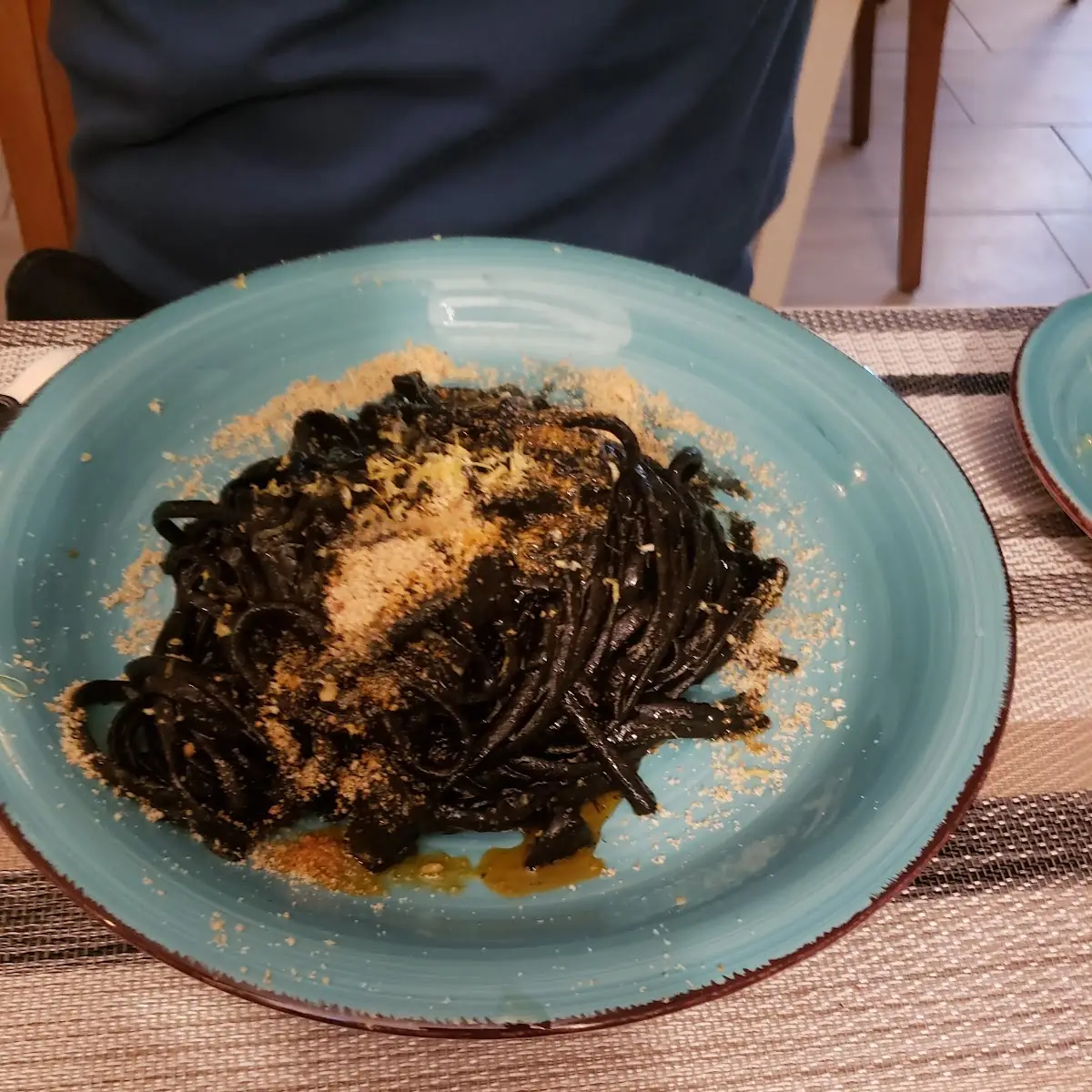Spaghettone Al Nero Di Seppia