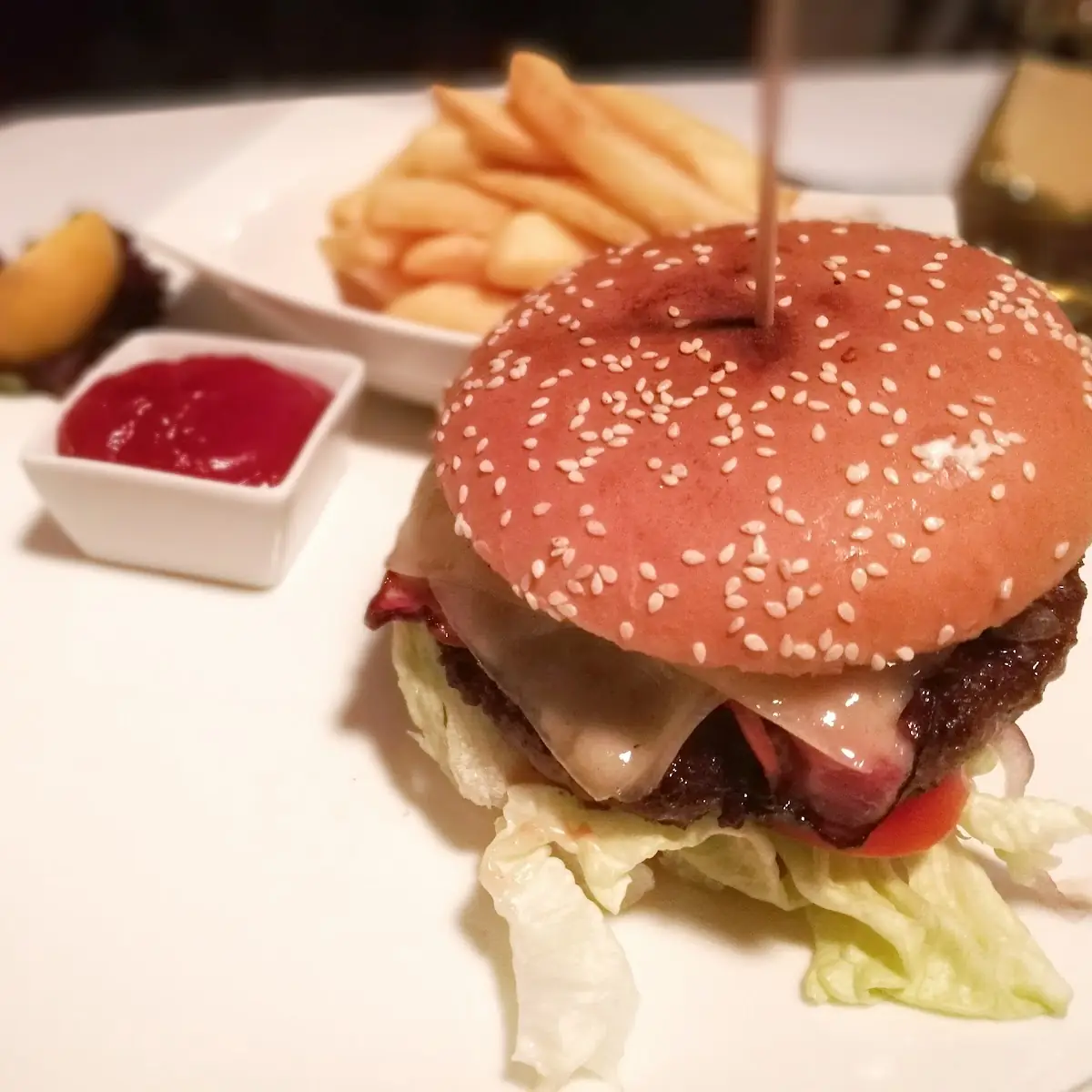 Chicken-Avocado Burger