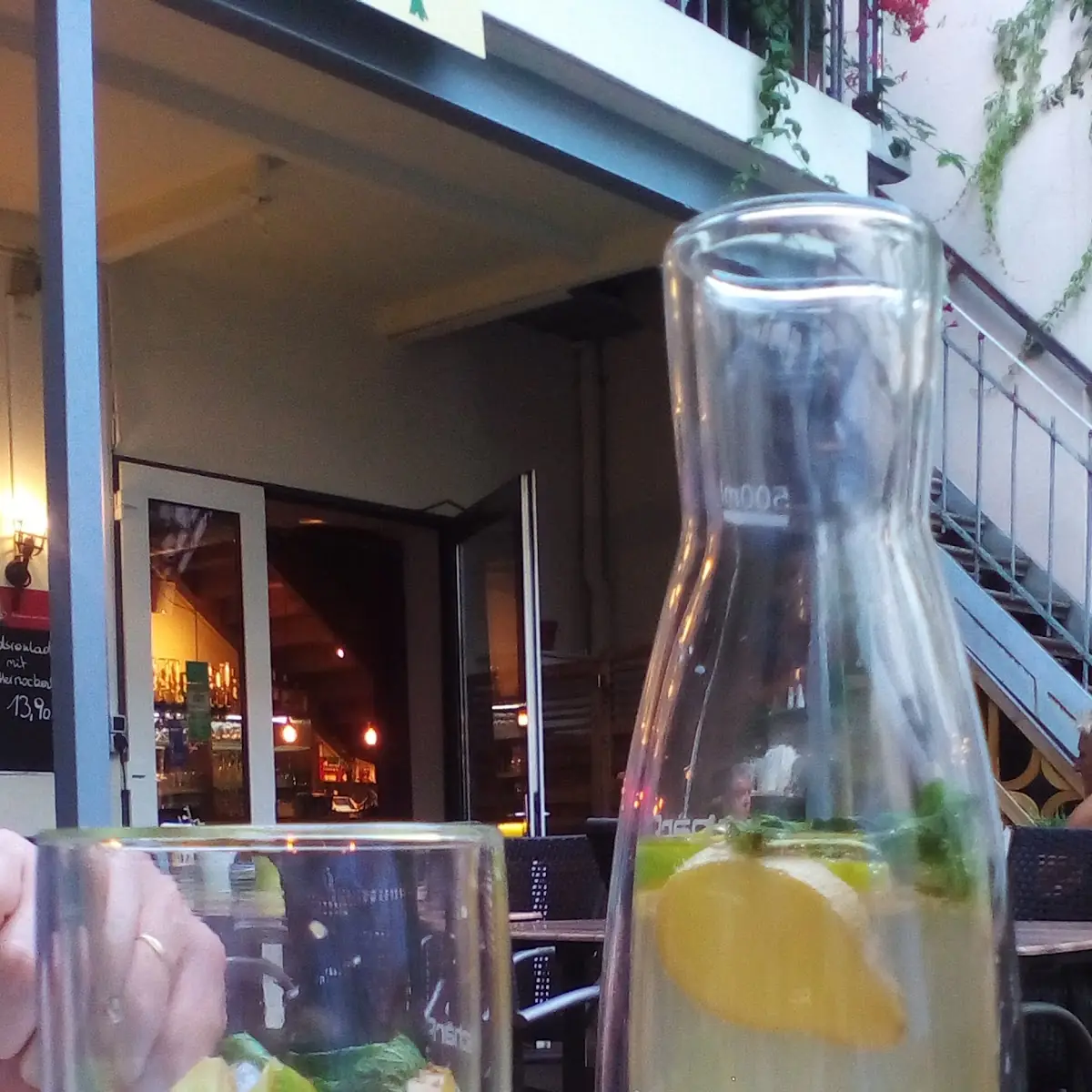Limetten Ingwer Limonade