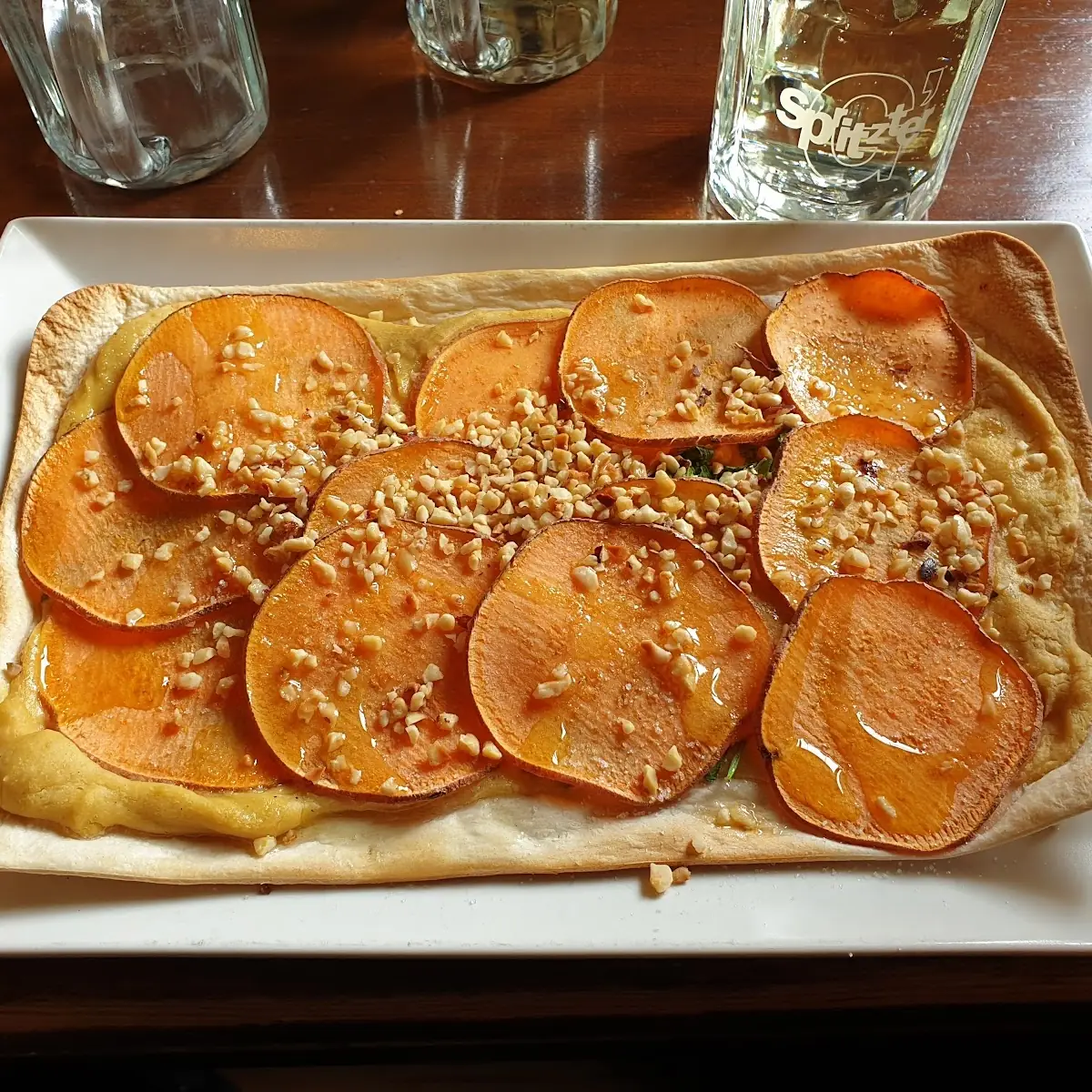 Fleischloser Flammkuchen Vegan