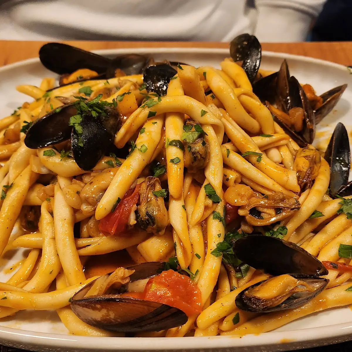 Pasta Mit Meeresfrüchten