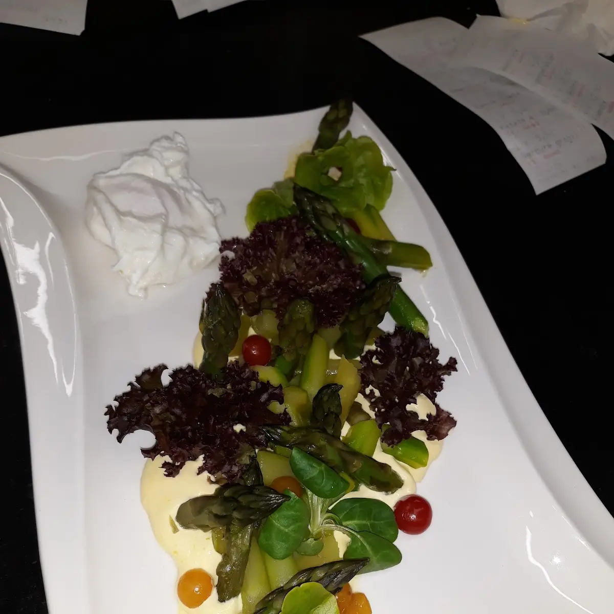 Insalata Di Asparagi Uova Quaglia In Camicia