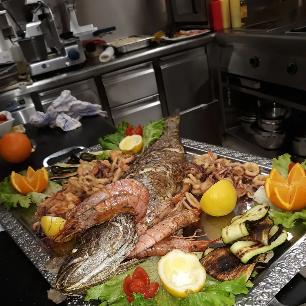 Ombrina Alla Griglia