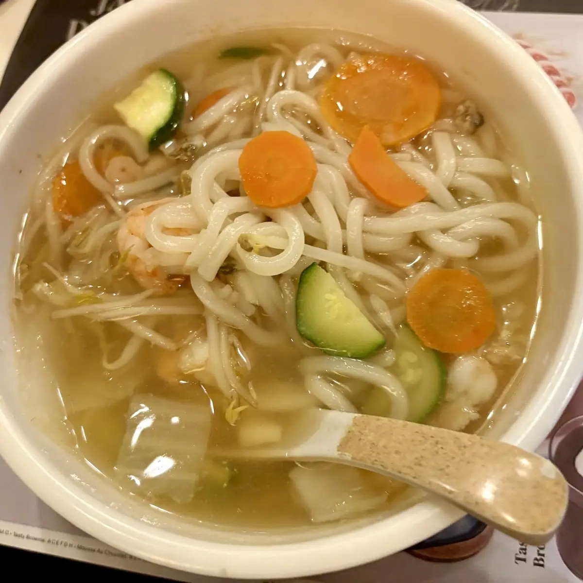 Ramen Mit Meeresfrüchte