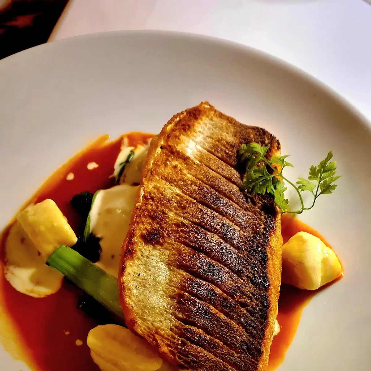 Kross Gebratenes Zanderfilet