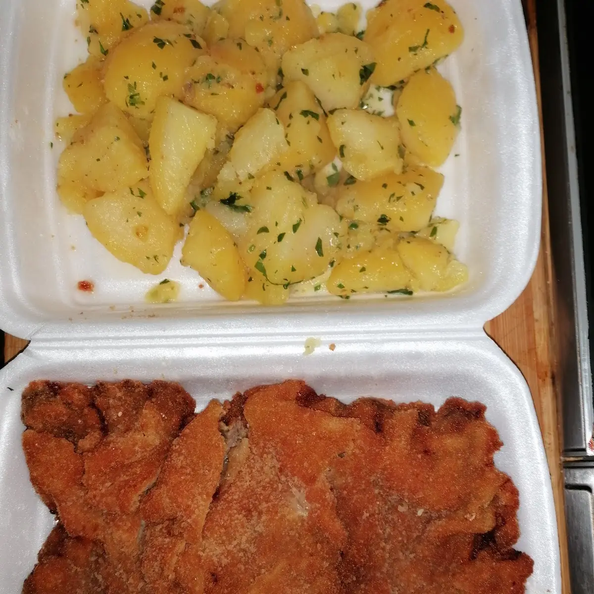 Beiried Schnitzel Gebacken
